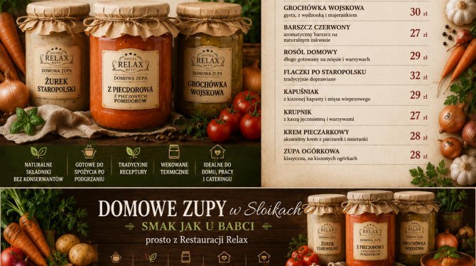 Domowe Zupy w Słoikach